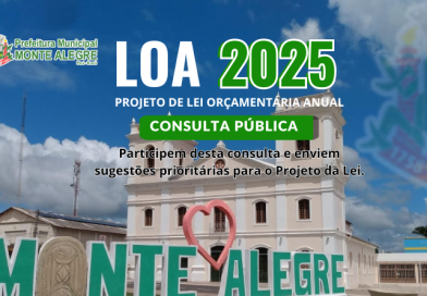 PARTICIPE DESSA CONSTRUÇÃO! LOA 2025